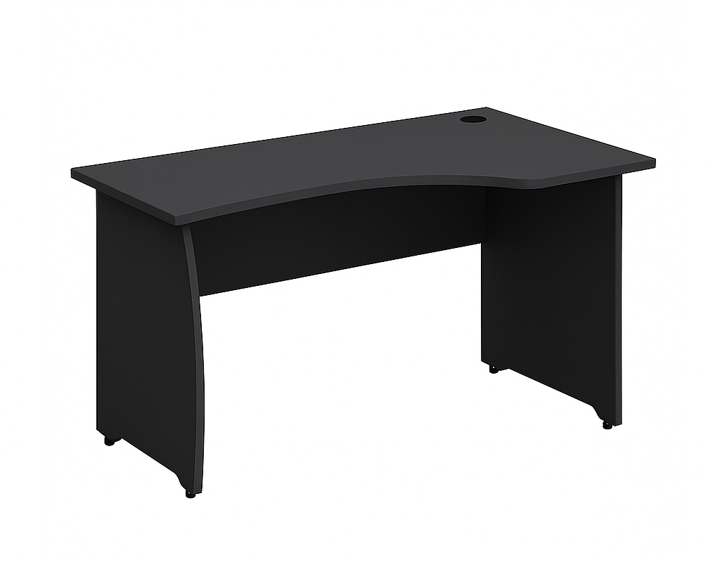 Письмовий стіл кутовий, правосторонній, ЛЕЛЕКА, 1400х900х750 мм.